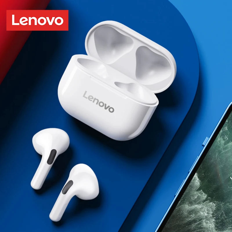 Lenovo LP40 Wireless Bluetooth Earphones TWS Touch Control Headset Gaming Headphones HD Call with Mic Earbuds 2025 New Choice