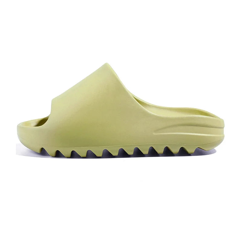 Cloud Slippers Soft Sole Sandals Non-Slips Bedroom Slides Male Cozy Home Shoes Soft Sole Beach Slides