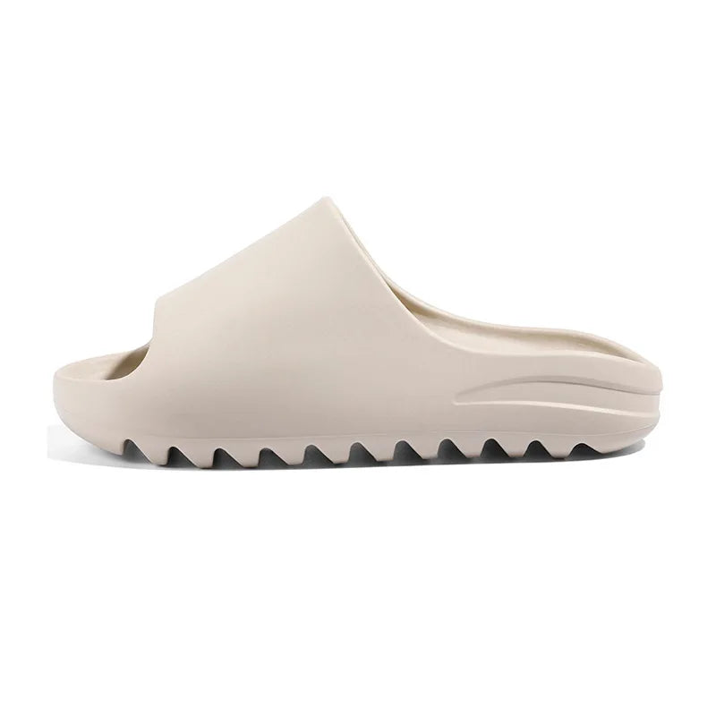 Cloud Slippers Soft Sole Sandals Non-Slips Bedroom Slides Male Cozy Home Shoes Soft Sole Beach Slides